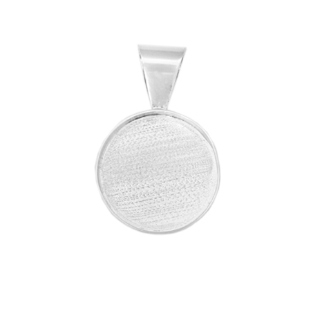 Pendant Circle Welled 1" link