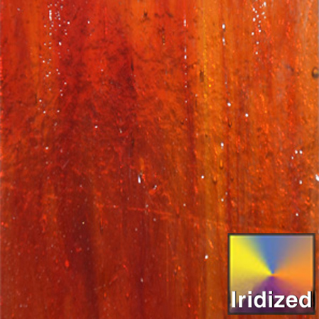 Amber/ Cerise Ruby Streaky Iridized link