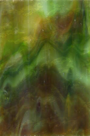 Green/ Dark Amber/ Opal Dense Granite Catspaw link