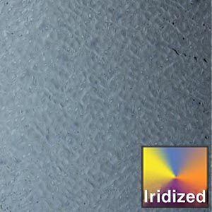 Blue Violet Cathedral Tight Ripple Iridized link
