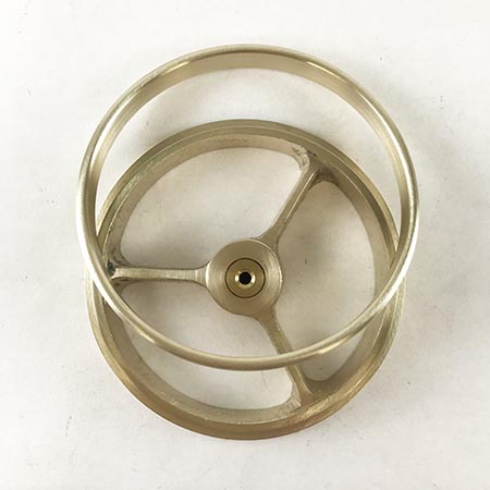 2 in. Wheel & Ring Set - Raw link