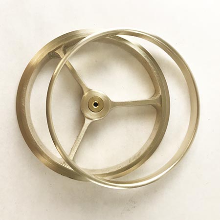 4 in. Wheel & Ring Set - Raw link