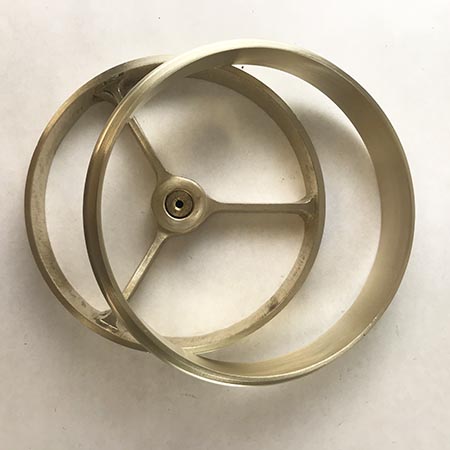 6 in. Wheel & Ring Set - Raw link