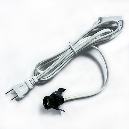 6 ft. Cord White link