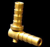 Brass Swivel 1/4 in. (90/a) Use with LW BHA link