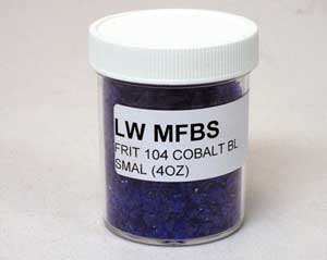 Cobalt Blue Small Frit 104 COE (4 oz.) link