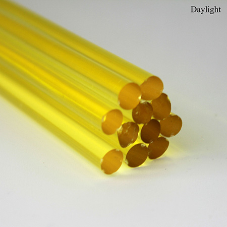 UV Yellow Experimental - Rod 33 COE (sold by each) photo