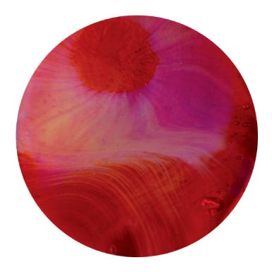 Scarlet Pink 20 in. Rod 33 COE (1/4 lb. minimum order) link
