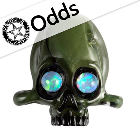Odd - Millennium Moss Borocolour 18 in. Rod 33 COE (sold by the pound) link
