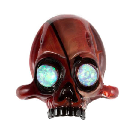 Fine Frit Dark Orange Borocolour 4 oz. link