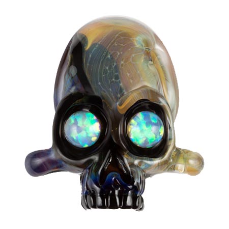 Light Blue Amber/ Purple Striking Borocolour 18 in. Rod 33 COE (1/4 lb. minimum order) link