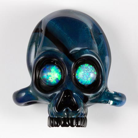 Fine Frit Silver Unobtainium Borocolour 4 oz. link