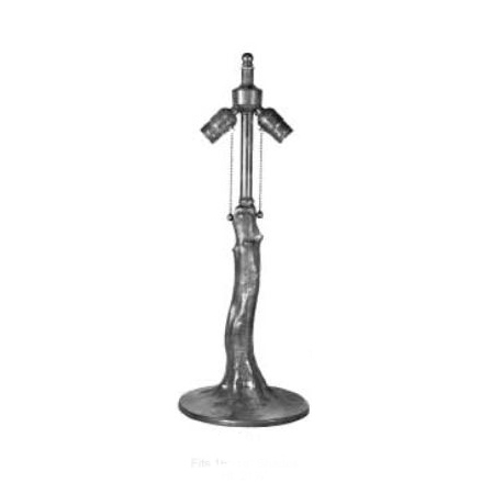 Lamp Base Odyssey Handel Spelter (fits 16-18 in. Shade, 21.25 Ht.) link