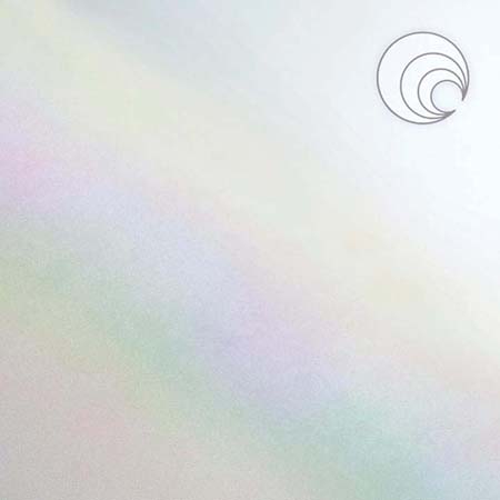 Icicle Clear Iridized Fusible 96 coe link
