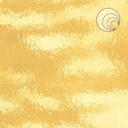 Pale Amber Rough Rolled Transparent Fusible 96 coe link