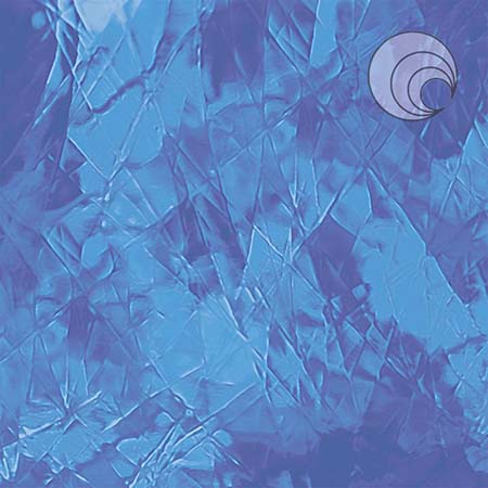 Light Blue Artique Transparent Fusible 96 coe link