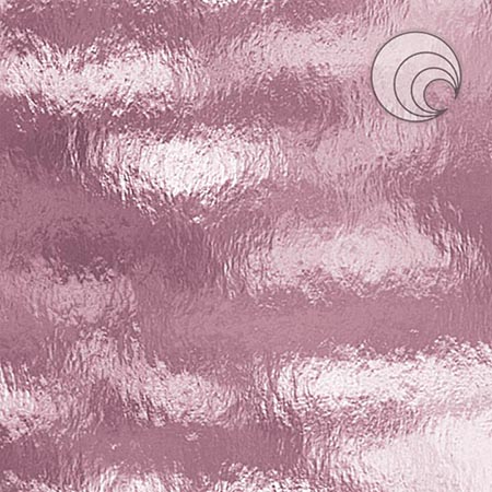 Pale Purple Rough Rolled Transparent Fusible 96 coe link