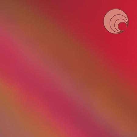 Cherry Red Transparent Iridized Fusible 96 coe link