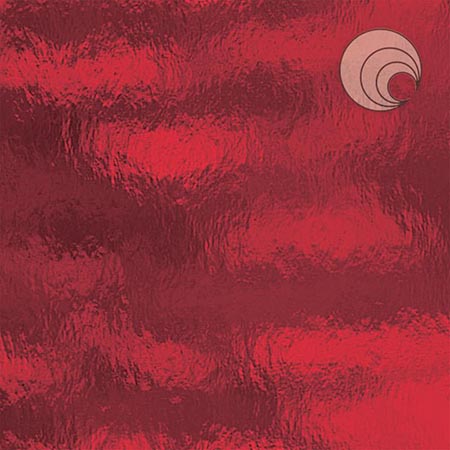 Ruby Red Rough Rolled Transparent Fusible 96 coe link