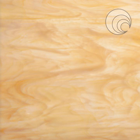 White/ Light Amber Fusible 96 coe link