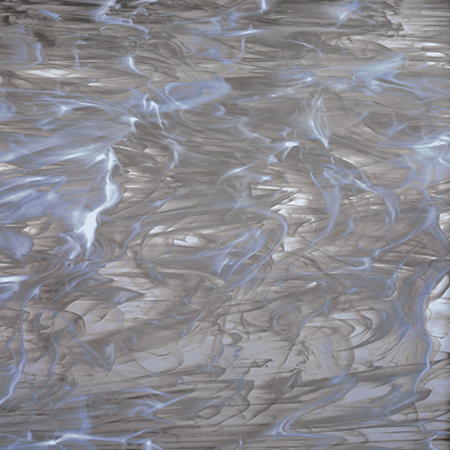 Pale Gray/ White Wispy Fusible 96 coe link
