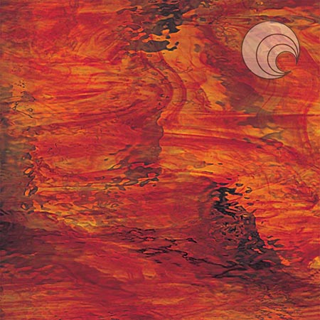 Ruby Red/ Amber Mix Streaky Waterglass Fusible 96 coe link