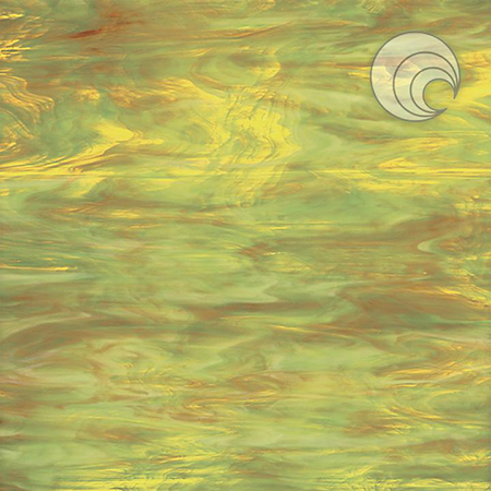 Amber/ Green/ White Fusible 96 coe link