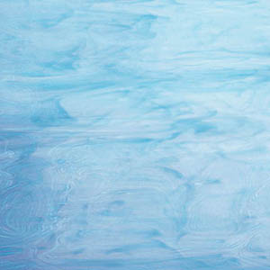 White/ Sky Blue Fusible 96 coe link
