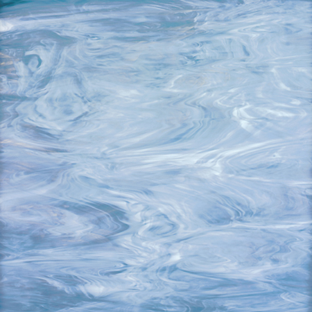 Colonial Blue/ White Fusible 96 coe link