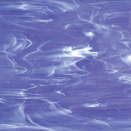 Light Grape/White Wispy Fusible 96 coe link
