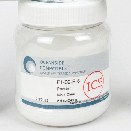 Icicle Clear Power Frit 96 COE (8.5 oz. jar) link