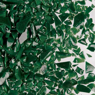 4 lb. Dark Green Opal Coarse Frit 96 COE link