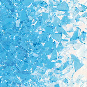 Sky Blue Transparent Coarse Frit 96 COE (8.5 oz. jar) link