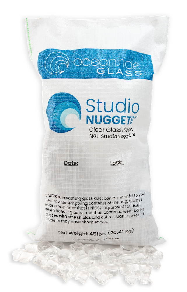 Oceanside Studio Nuggets - (45 pound bag) 96 coe link