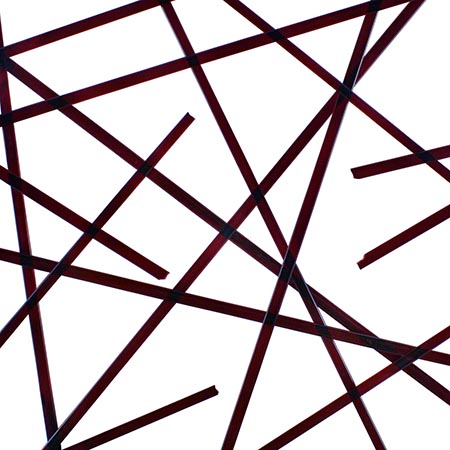 Dark Purple Transparent Noodle Fusible 96 COE link