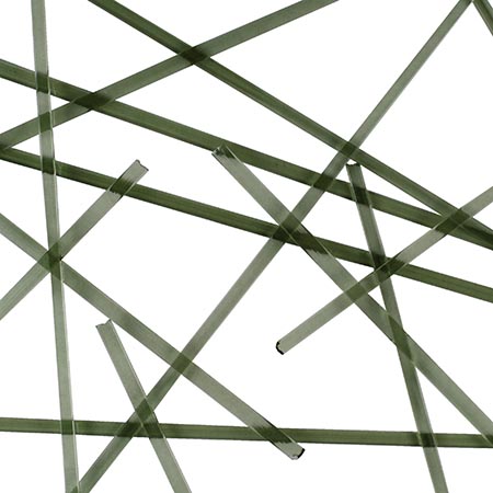 Light Olive Transparent Noodle Fusible 96 COE link