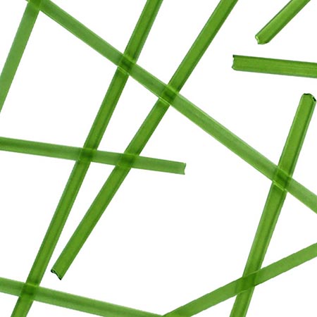 Lime Transparent Noodle Fusible 96 COE link