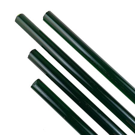 Dark Green Transparent Rod Fusible 96 COE link
