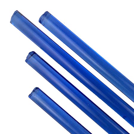 Pale Blue Transparent Rod Fusible 96 COE link