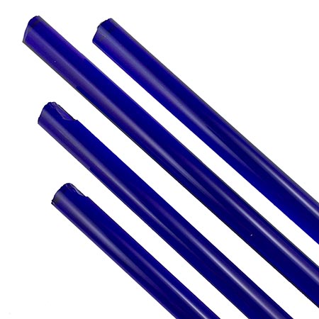 Dark Blue Transparent Rod Fusible 96 COE link