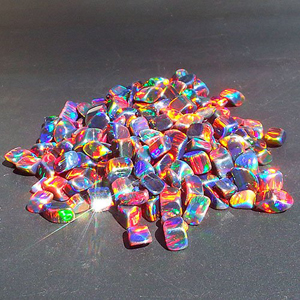 Opals - Tumbled Black link