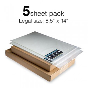 Laser Transfer Film - 8-1/2 x 14 in. (5 Sheets) link