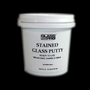 Stained Glass Putty - Black (1/2 pint)  link