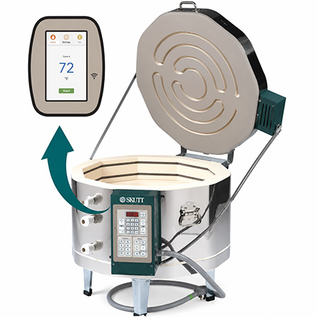 23.5 x 13.5 Kiln with Touchscreen Controller and Lid Lifter link