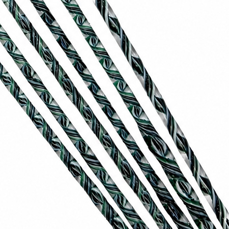 Twisted Cane 96 COE Deep Dive 6 pack - 9 in. link
