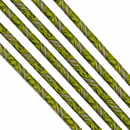 Twisted Cane 96 COE Dubai Chocolate 6 pack - 9 in. link