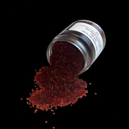 Red Elvis Large Frit link