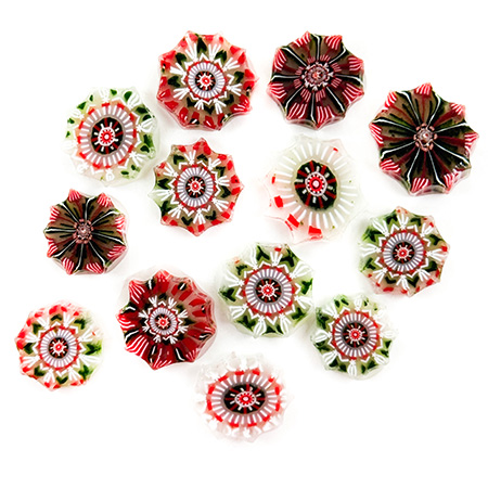Festive Mandala Mix Murrini 90 Coe link