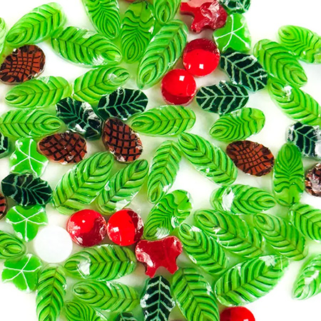 Wreath Murrini Mix 96 COE 1oz. link