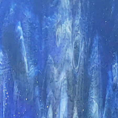 Cobalt and Violet with White /  Sky Blue /  Deep /  Purple Granite Uroboros by Youghiogheny photo